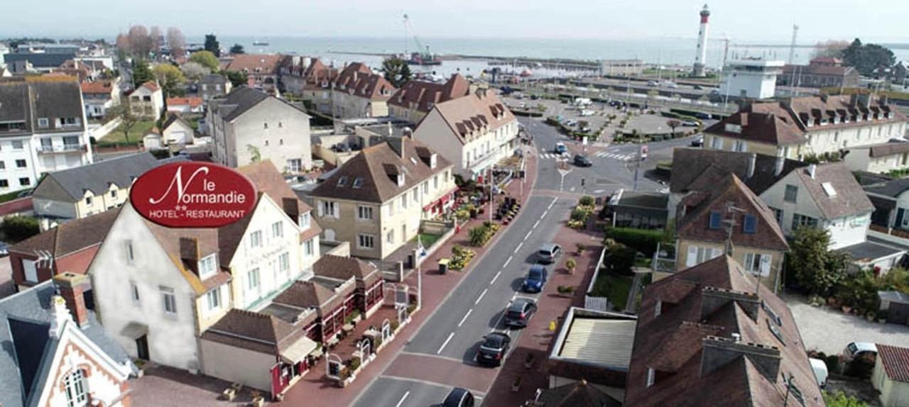 Hotel-Restaurant Le Normandie Luc-sur-Mer Zewnętrze zdjęcie